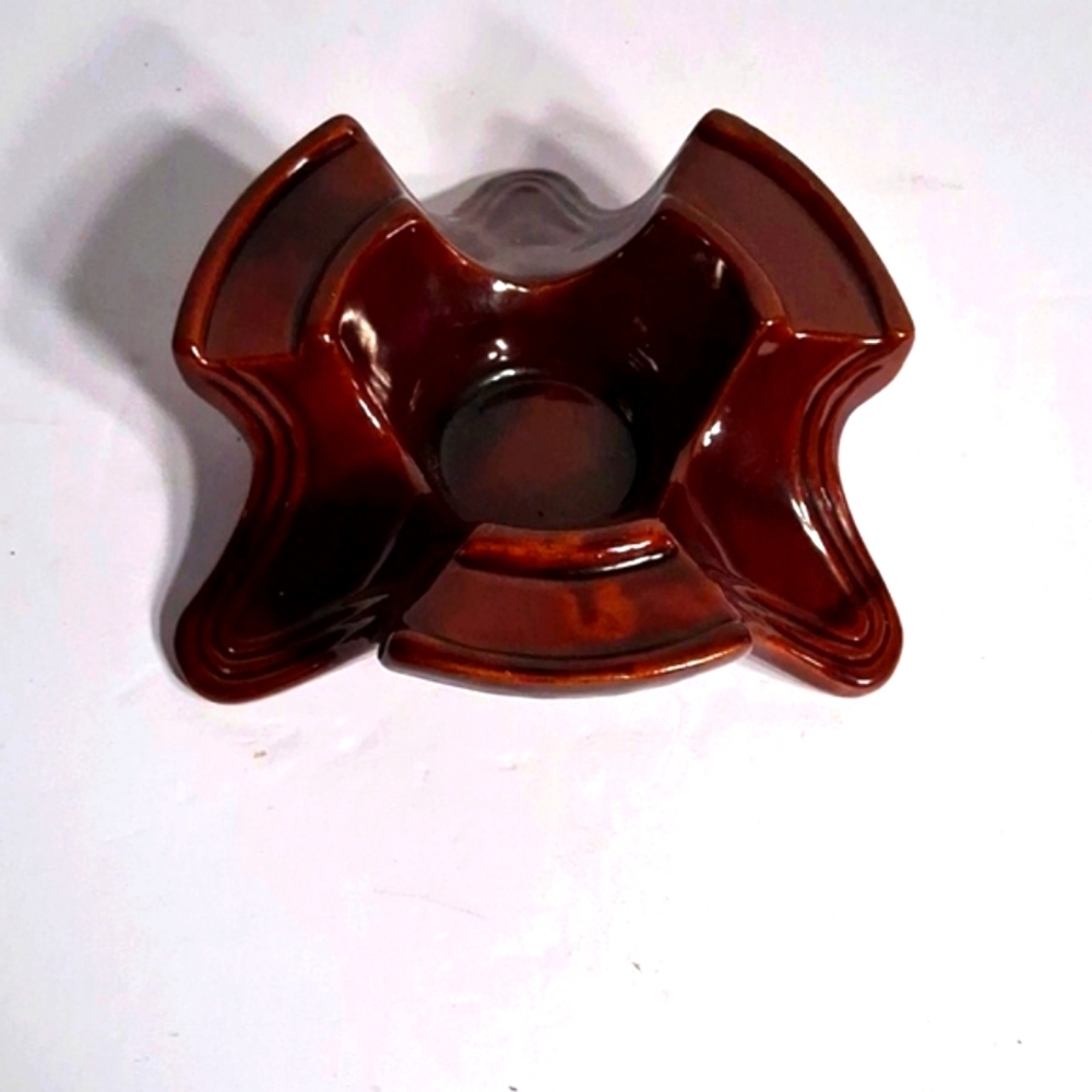 Vintage Marcrest Daisy Dot Food Warmer Stand - Picture 2 of 7